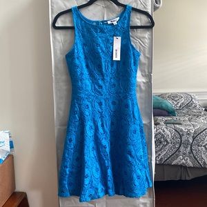 NWT BB Dakota High-Neck Lace Tank Strap Dress
